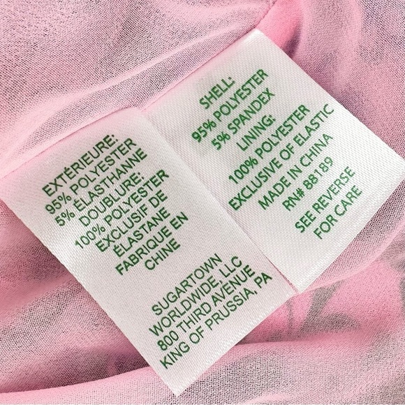 Lilly Pulitzer Cristiana floral long-sleeve dress Conch Shell Pink Rumor Has It - Picture 13 of 16